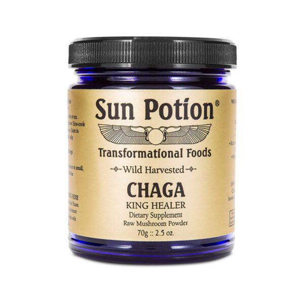 Chaga seta en polvo